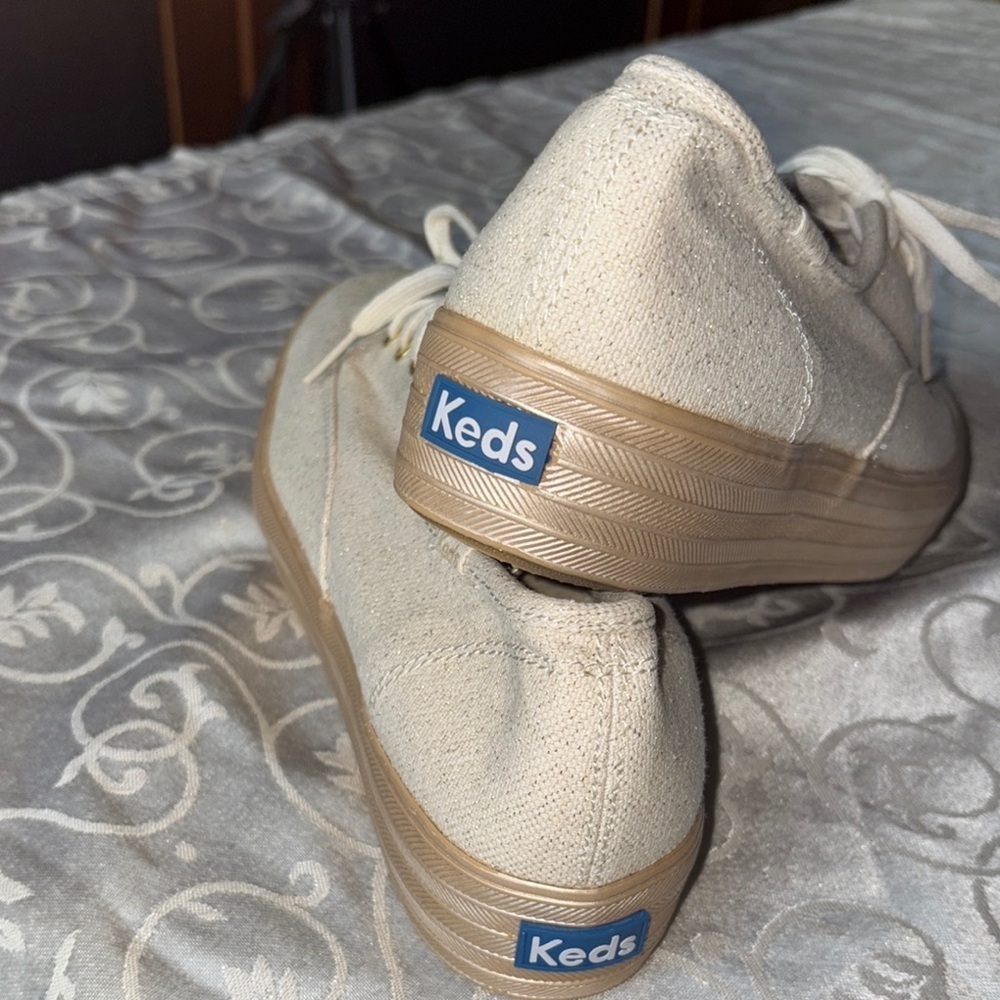 Keds Cream Sneakers Modern Chunky Design - Picture 7 of 15